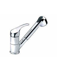Mixer tap with pull-out shower 110x175mm