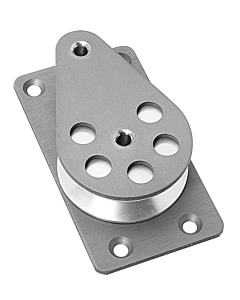 Cheek wire rope block 51 x 15mm max wire 4mm