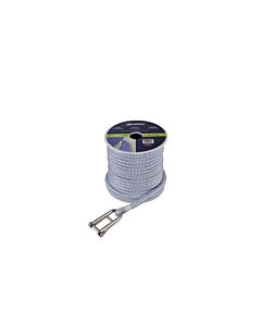 Halyard 100% polyester with d-shackle for mainsail
