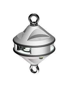 Lopolight Navigation light LED 200-012G2-H1C 2nm 360° White, hoist, silver anodized