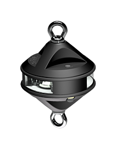 Lopolight Navigation light LED 200-012G2-H1C-B 2nm 360° White, hoist, black anodized