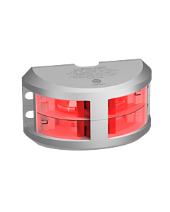Lopolight Navigation light LED 200-016G2ST 2nm 180° Red, double, silver anodized