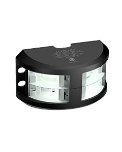 Lopolight Navigation light LED 200-024G2ST-B 2nm 180° White, Double, black anodized