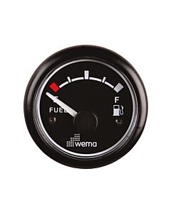 Wema tank gauges fuel black
