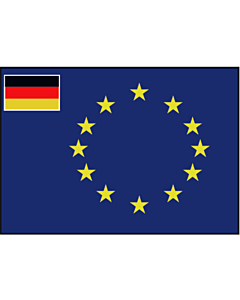 Raad Van Europa vlag Duitsland 