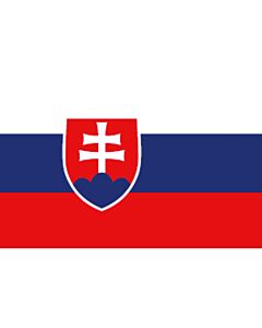 Slowaakse vlag 20X30cm