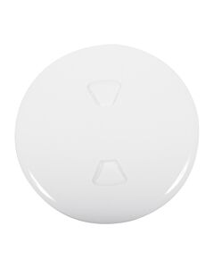 Beckson trappe à visser ABS blanc 5"