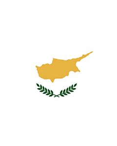Vlag Cyprus 20X30cm