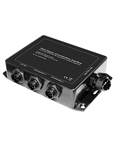Icom VHF HM195CMI Black box dual command mic interface