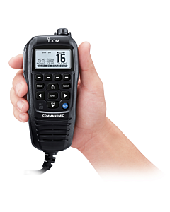 Icom VHF HM-229 zwarte micro voor IC-M605EURO