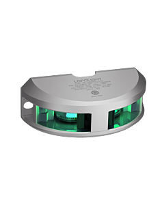 Lopolight 3nm 180° Green, silver anodized