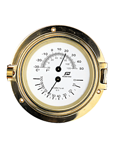 Thermo-Hygrometer koper 4.5 inch