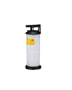 Olie- & Vloeistofafzuigpomp 4.0l met slang & container (cilinder)