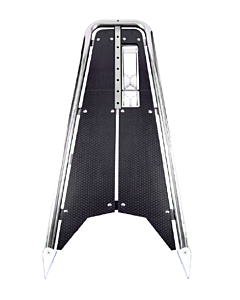 Bowsprit Batsystem Performance 1050mm + code-O kit + anchor bowroller Black