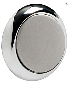 Knop + ring rond gepolijst AISI316