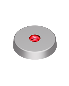 Deklicht, rood licht, opbouwmontage, 2,5 m kabel