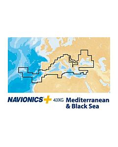 Navionics MSD/NAV+ Large EU643L Mediterranean & Black Sea