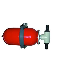 Johnson Pump accumulator (expansion tank), pre-pressurized at 0,8bar, max. 12bar, tank 2l