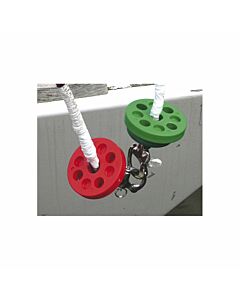 Shackle protector 75mm x 19mm red