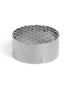 WALLAS INLET GRILLE stainless steel STOVE ASSEMBLY, ⌀ 75mm
