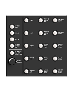 Compact control panel for NLC, 15 channels