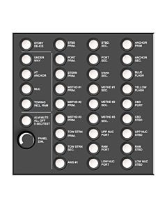 Compact control panel for NLC, 28 channels