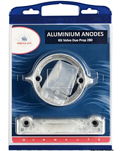 Anode kit for Volvo engines 280DP zinc