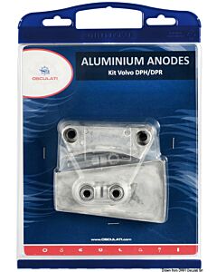 Anode kit for Volvo engines DPH zinc
