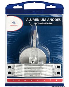 Anode kit for Yamaha outboards 150/200 zinc