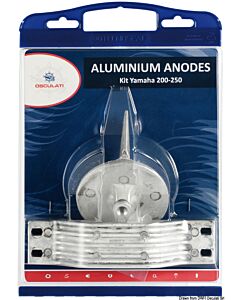 Anode kit for Yamaha outboards 200/250 zinc