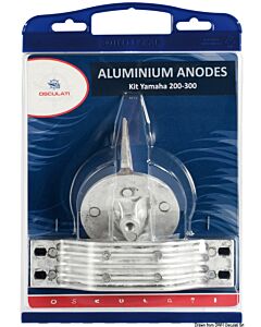 Anode kit for Yamaha outboards 200/300 zinc