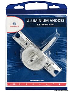 Anode kit for Yamaha outboards 60/90 zinc