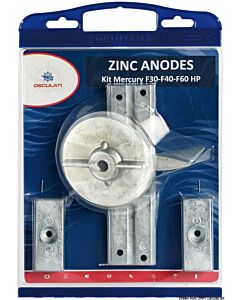 Anode kit for Mercury F30/F40/F60 zinc