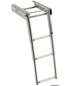 télescopique foldaway standard ladder AISI316 3 step