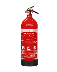 Foam fire extinguisher with gauge 2 liters United Kingdom + FRANCE