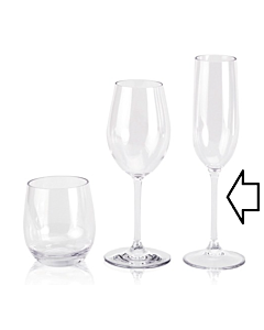 Verres Seychelles Tritan Couleur Mer Verres champagne