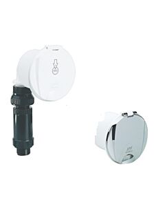 Plastimo EZ Fresh water inlet connector type Elbow housing chromed round