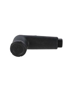 Single black hand shower