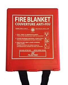Fire blanket 1.10M x 1.10M