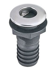 Stainless steel scupper flange