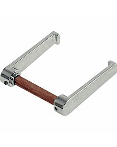 Deurklink messing verchroomd 88x17mm