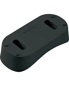 Ronstan RF5416 gebogen basisplaat voor schootklem medium zwart