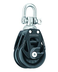 Harken Blok HK6238 45 mm Aluminum Element Double Block met Swivel