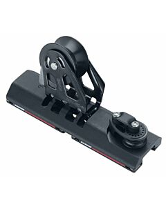 Harken 27 mm High-Load Adjustable CB Car Sheave. Dead End. 3:1 HKG2737B.HL