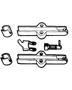 Ultraflex K23 Verbindingsset voor C14 en MACH14 kabel aan tweehandelbedieningsunits B47 en B49 32773D