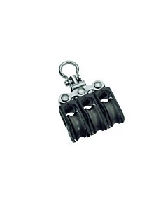 Barton triple block with swivel for rope 5mm
