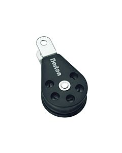 Barton single block with fixed eye clevis pin for rope 8mm