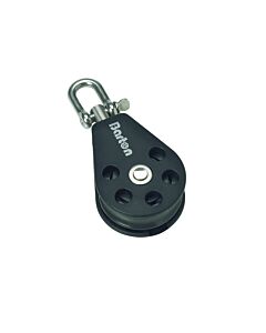 Barton single block with swivel for rope 8mm
