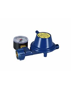 Marine Gas regulator 1,5kg/h 30 Mbar with manometer