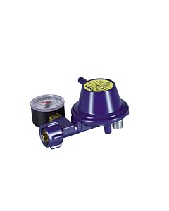 Marine Gas regulator 0,8kg/h 30 Mbar with manometer